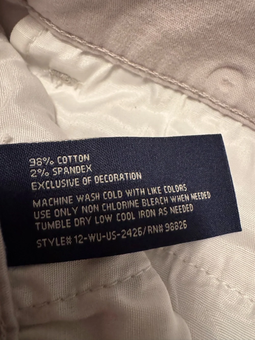 U.S. Polo Assn. adjustable inner